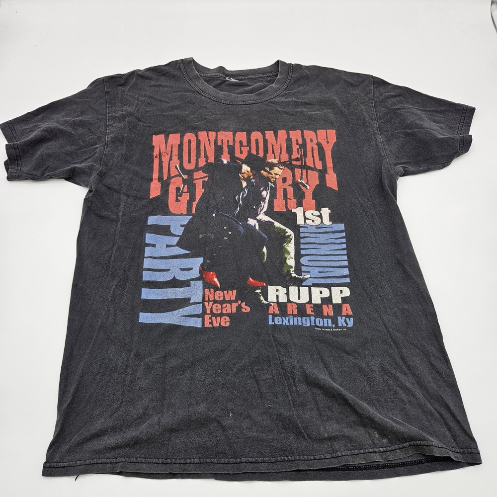 Montgomery Gentry Concert T Shirt Rupp Arena New Years Eve‎ Party 2003 2004